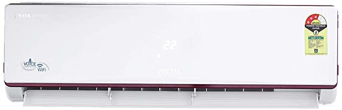 Voltas 1.5 Ton 3 Star Wi-Fi Split AC with Amazon Alexa (Copper 183WZJ White)