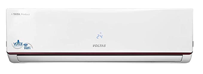Voltas 1.5 Ton 3 Star Wi-Fi Inverter Split AC (Copper, 183V WZJ, White)