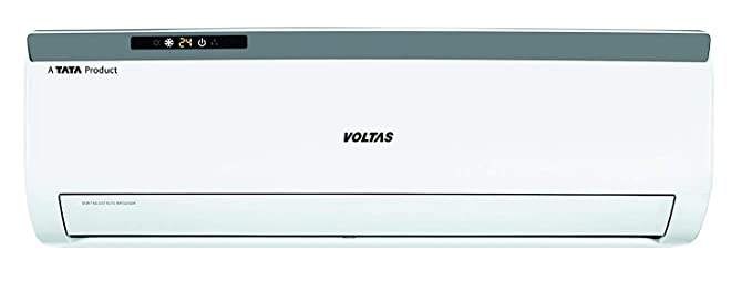 Voltas 1.4 Ton 3 Star Fixed Speed Split System AC (Copper, 2021 173 EZA, White)