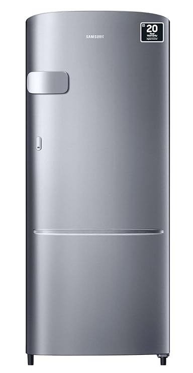Samsung 230 L 3 Star Inverter Single Door Refrigerator (RR24A2Y2YS8/NL, Grey, Elegant Inox, 2022 Model)