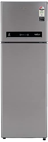 Whirlpool 292 L 3 Star Inverter Frost-Free Double Door Refrigerator (INTELLIFRESH INV CNV 305 3S, German Steel, Convertible)