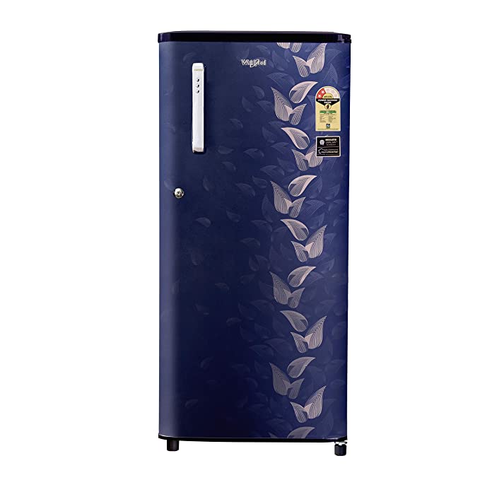 Whirlpool 190 L 2 Star Direct-Cool Single Door Refrigerator (WDE 205 PRM 2S, Sapphire Fiesta)