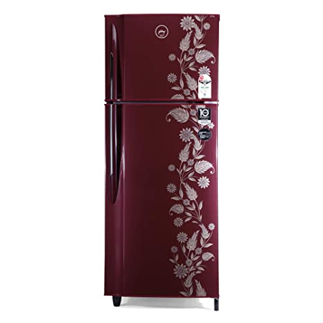 Godrej 236 L 2 Star Inverter Frost-Free Double Door Refrigerator (RF EON 236B 25 HI SC DR, Scarlet Dremin)