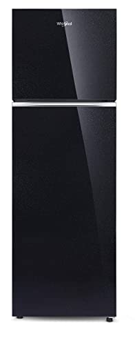 Review of Whirlpool 292 L 2 Star Frost-Free Double Door Refrigerator (NEOFRESH GD PRM 305 2S, Crystal Black, Glass Door)