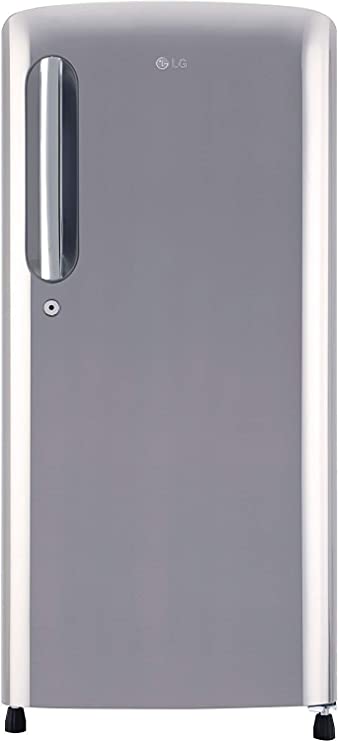 LG 190 L 4 Star Inverter Direct Cool Single Door Refrigerator(GL-B201APZY, Shiny Steel)