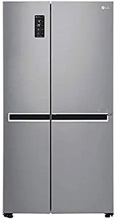 Review of LG 687 L Inverter Frost Free Side-by-Side Refrigerator(GC-B247SLUV.APZQEBN, Platinum Silver)
