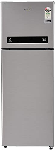 Whirlpool 265 L 2 Star Frost-Free Double Door Refrigerator (NEOFRESH DF 278 PRM 2S, German Steel)