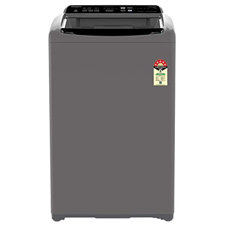 Whirlpool 7.5 Kg 5 Star Fully-Automatic Top Loading Washing Machine (WHITEMAGIC ELITE 7.5, Grey, Hard Water Wash)
