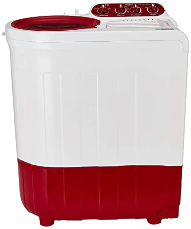 Whirlpool 7.2 Kg Semi-Automatic Top Loading Washing Machine (ACE SUPREME PLUS 7.2, Coral Red, Ace Wash Station)