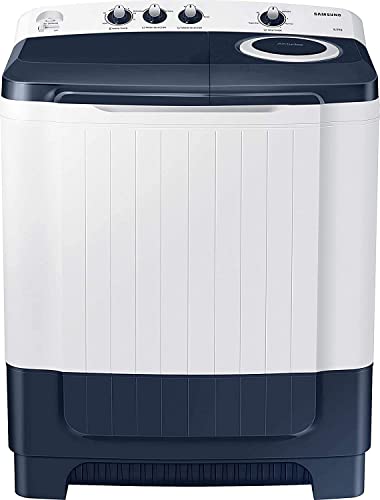 Samsung 8.5 Kg Semi-Automatic Top Loading Washing Machine (WT85R4000LL/TL, Light Grey)