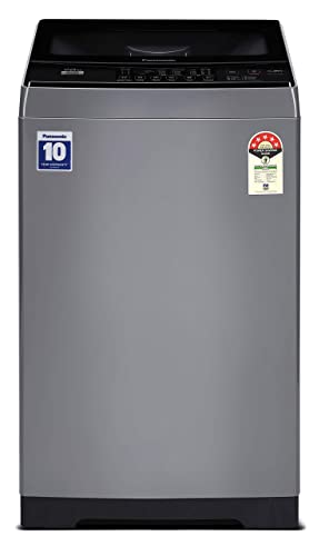 Panasonic 7 Kg 5 Star Fully-Automatic Top Loading Washing Machine (NA-F70LF1HRB, Grey)
