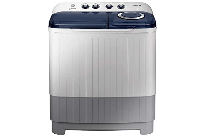 Samsung 7.5 kg Semi-Automatic Top Loading Washing Machine (WT75M3200HB/TL, Light Grey, Air turbo drying)